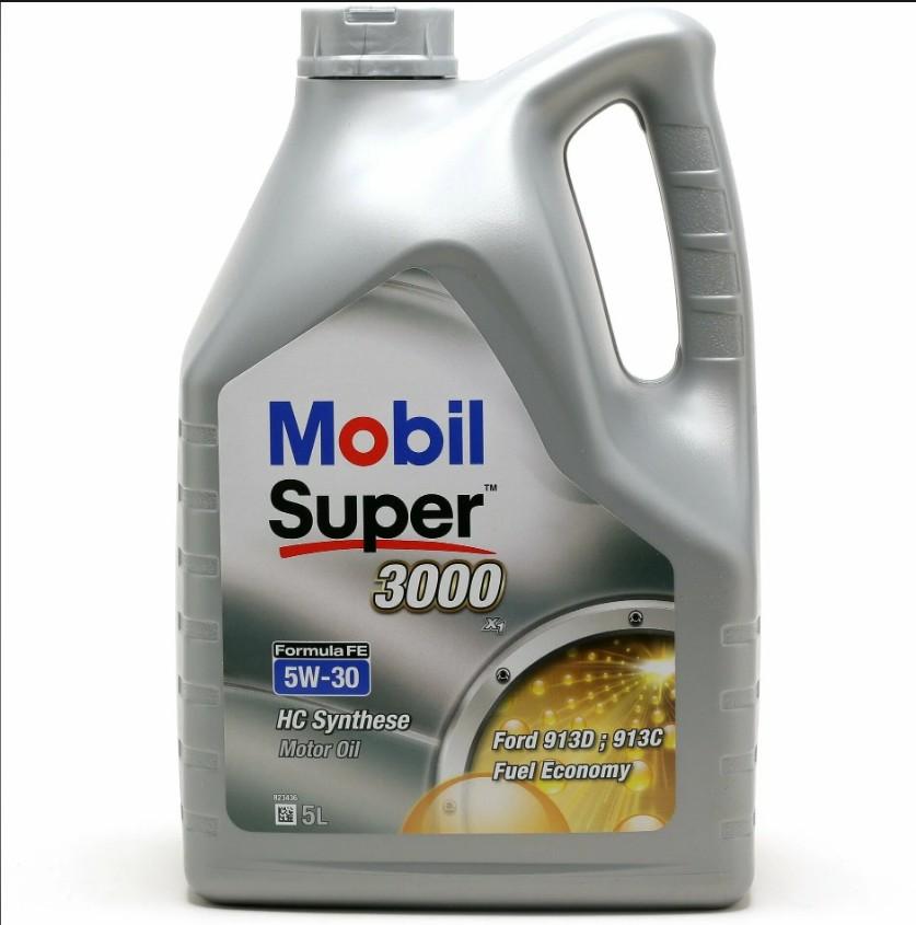 Моторное масло Mobil Super 3000 x1 Formula FE 5W30 | Канистра 5 л | 156155